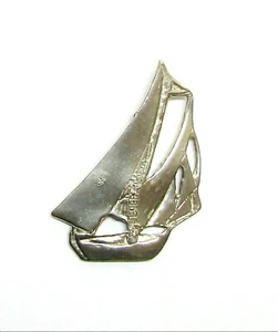  STERLINGSILBER SEGELBOOT ANHÄNGER #56G200011 - Bild 1 von 2