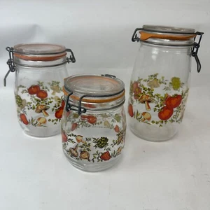 Set di 3 barattoli porta spezie della vita Arcoroc francese - Foto 1 di 9