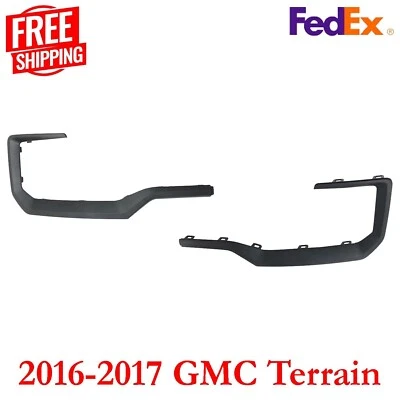 Fits GMC Terrain Bumper Trims For 2016-2017 Rear Left & Right Side Set 2pc - Image 1 of 4