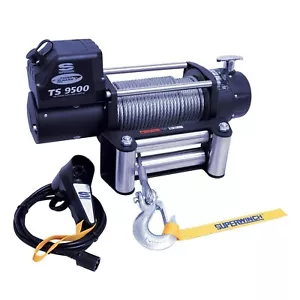 Cabrestante Superwinch 1595200 Tiger Shark 9500 lb 12 V, relación clasificación de tracción 218:1 12 V - Imagen 1 de 8