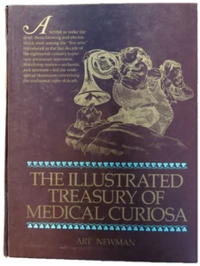 Vintage 1988 The Illustrated Treasury Of Medical Curiosa Horrifying Facts Book - Imagen 1 de 13