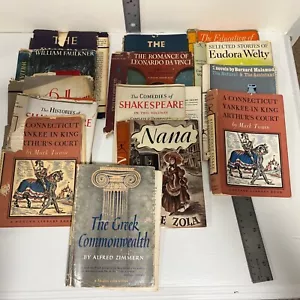 Modern Library Book Dust Jackets ONLY! 14 Dust Covers 1940s - Foto 1 di 11