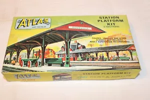 HO Scale Atlas, Railroad Station Platform Kit, #707 BN Open Box Vintage - Picture 1 of 3