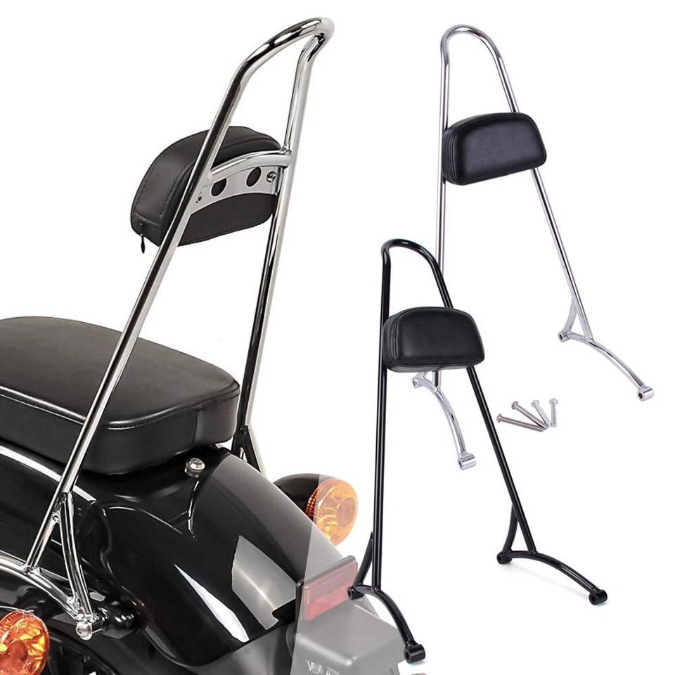 Respaldo desmontable para pasajero Sissy Bar para Harley Sportster XL 883 1200 2004-UP Foto 1 de 4