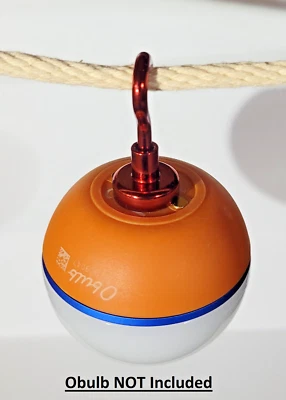 Gancho magnético anodizado rojo - Se puede usar con todos los obulbos Olight - Colgador de obulbos Foto 1 de 2