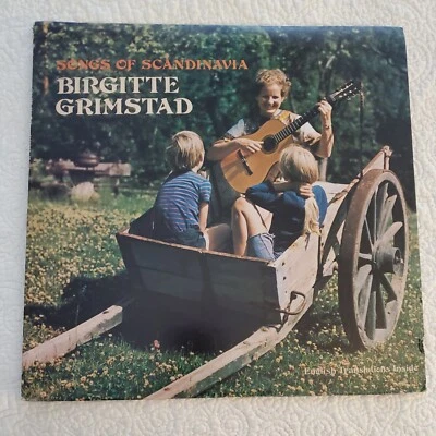 Birgitte Grimstad  Songs of Scandinavia LP Vinyl Record SK 1731  Original Insert - Image 1 of 4