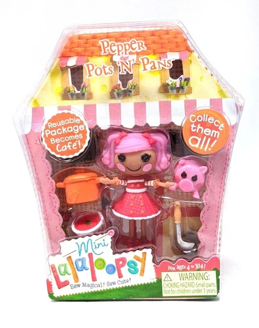Mini Lalaloopsy Figure Doll Pepper Pots "N" Pans #5 Series 2 Exclusive RARE TOY Cover