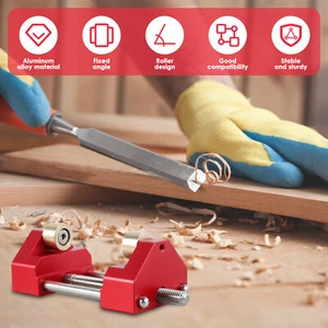 Honing Guide Tool Chisel Sharpening Jig Adjustable Woodworking Sharpener NXX - Picture 1 of 12