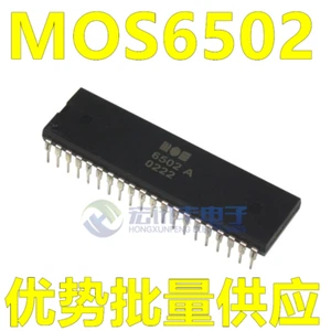 1PC MOS6502 MPS6502 CSG6502 6502 DIP-40 CPU Microprocessor Chip IC #96-9 - Picture 1 of 1