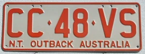 N.T. Outback Australia Northern Territory Australien Auto Nummernschild - Bild 1 von 1
