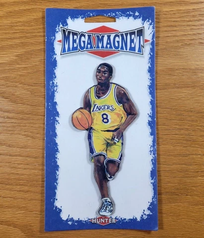 VINTAGE Kobe Bryant Magnet Los Angeles Lakers Hunter 6" Inch Mega Fridge Magnet Cover