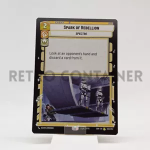 STAR WARS UNLIMITED SPARK OF REBELLION 200/252 R Spark of Rebellion - Picture 1 of 1