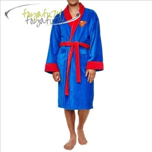 Hero Bathrobe Flannel Bathrobe Cosplay Bathrobe Halloween Performance Flannel - Picture 1 of 8