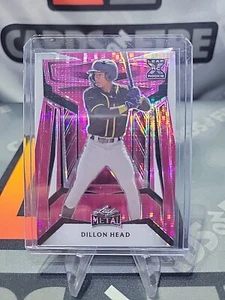 2023 Leaf Metal Dillon Head PINK PULSAR /7 SAN DIEGO PADRES - Picture 1 of 3