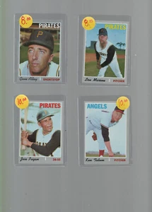 1970 Topps Baseball High Numbers LOT C - Picture 1 of 2