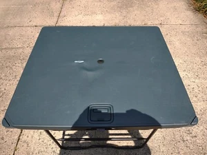 Original 2002-2006 Honda CR-V CRV rear folding picnic table green plastic - Picture 1 of 9