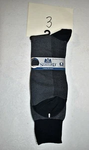 Vestido Stafford Calcetines Azul Marino Rayas Para Hombre De Colección - Imagen 1 de 4