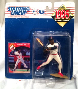 Formazione iniziale Cleveland Indians Albert Belle MLB vintage 1995 - Foto 1 di 2