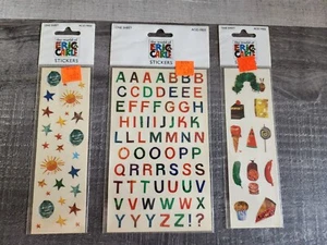 Scrapbook Stickers LOT Eric Carle Hungry Caterpillar Letters Grossman's NEW #38 - Picture 1 of 5