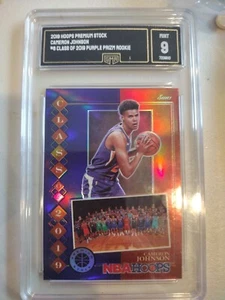 Cameron Johnson 2019 Panini Hoops P.S. Class 2019 #13 Purple Prizm Rookie GMA 9 - Picture 1 of 3