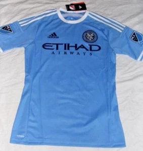 Camiseta deportiva local de fútbol para hombre MLS New York City FC 2015/2016 talla adulto pequeña nueva con etiquetas - Imagen 1 de 4