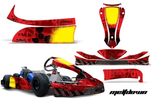 Kit de gráficos Go Kart calcomanía adhesiva para KG MK14 Cadet MELTDOWN K R - Imagen 1 de 3