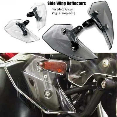 Motorcycle Fairing Side Wing Deflectors For Moto Guzzi V85TT 2019-2024 Foto 1 de 4