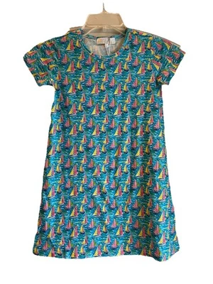 Vestido Mary Chase The Oaks Apparel Jóvenes Niñas Talla 6 Estampado Preppy Velero Nuevo con Etiquetas Foto 1 de 4