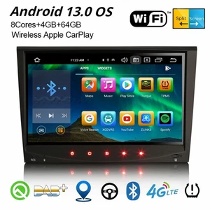 64GB 8-Kern Android 14 Porsche Cayman Boxster 911 BT DAB+ Autoradio Navi CarPlay - Bild 1 von 19