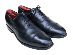 Allen Edmonds Byron Black Leather Cap Toe Oxford Dress Shoe 2004 Men’s SZ 9D - Picture 1 of 10