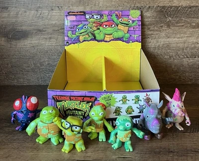 TMNT Mutant Mayhem Mini Tots Blind Bag Lot Of 7 Complete Set With Box 2024 NICE! - Image 1 of 4