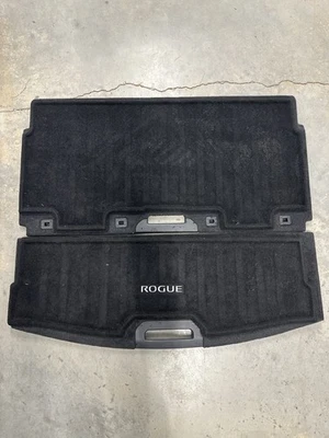 2014-2020 Nissan Rogue porta-malas de carga tapete capa frontal preta fabricante de equipamento original - Imagem 1 de 4