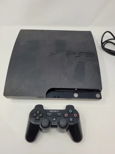 Sony PlayStation 3 Slim 250GB Console (Firmware 4.84) + DualShock 3 C - Picture 1 of 9
