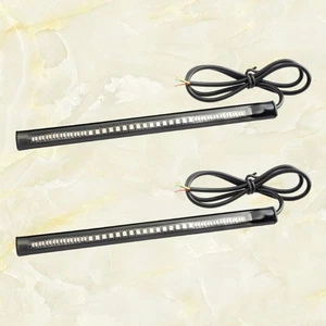 2Pcs 48SMD Motorcycle Turn Signal LED Highlight Turn Signal Indicator Lamps for - Picture 1 of 11