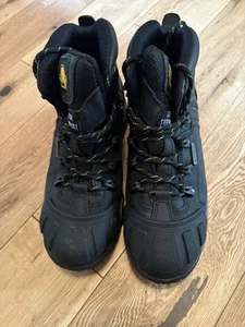 AMBLERS SAFTEY STEEL TOE CAP/STEEL MID SOLE BLACK WORK BOOTS SIZE 5(38) UNISEX - Picture 1 of 14