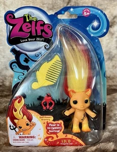 The Zelfs Lil’ D Series 1 Fire Sprite Zelf Toy Figure New In Pack w/ Accessories - Picture 1 of 3