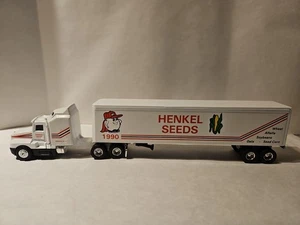 ERTL 1/64 Henkel Seeds Semi & Trailer, Kenworth,  New Old Stock. - Picture 1 of 11