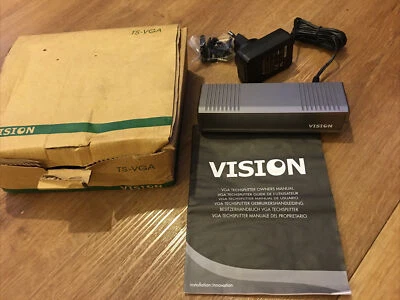 Vision VGA Splitter 2 Way Distribution Amplifier TS-VGA - Image 1 of 4