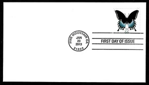 USA, SCOTT # 4736, BLANK FDC COVER OF 2013 BUTTERFLY 66¢, READY FOR CACHET - Picture 1 of 1