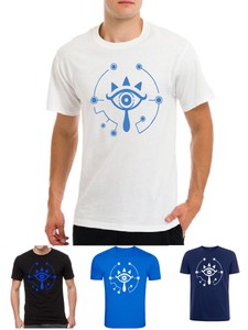 Legend of Zelda breath of the wild symbol game gamer eye t-shirt