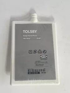 IKEA Tolsby Frame Double Side Two Picture Display White 4x6 Free Standing - New - Picture 1 of 2