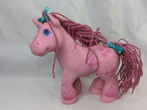 Hasbro Cabbage Patch Kids Horse 7 Inch Pink Yarn Mane Tail 1992 - Picture 1 of 8