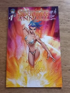 RARE MICHAEL TURNER SOULFIRE ANNUAL #1 ASPEN COMICS FATHOM FREE SHIPPING HTF