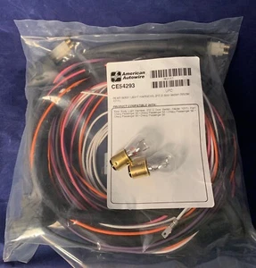 1956 Chevy 2 Door Hardtop Sedan Tail Light Rear Body Harness W/ BULBS USA MADE - Bild 1 von 2