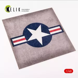 Soportes para modelos - Base Acrílica US Roundel Escala 1:72 - 1:48 KeliK KS48027 - Imagen 1 de 5