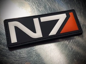 Mass Effect - N7 - 3D PVC Rubber Patch - Picture 1 of 1