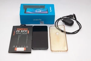 Alcatel 1s 2020 Android 6,22" usato con cover in silicone e protezione in vetro  - Imagen 1 de 9