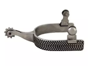 Formay 178503 Seilsporen SS Rowel/Knopf graviertes Band 1-3/4" Schaft, Western Tack - Bild 1 von 8