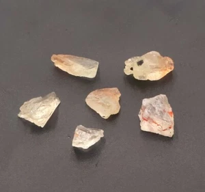Natürlicher Sonnenstein grob 6 Stück Oregon Sonnenstein Edelstein Schmuckherstellung - Bild 1 von 4