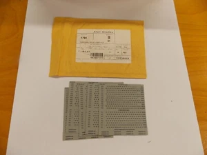 Nuevo kit de etiquetas Allen-Bradley AB 1794-LBL para base de terminal de E/S PLC Flex L6 - Imagen 1 de 3